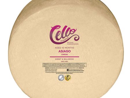 CELLO: Riserva Hand Crafted Asiago Cheese Wheel, 20 lb Supply