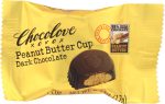 CHOCOLOVE: Peanut Butter Cups Dark Chocolate, 0.6 oz Cheap