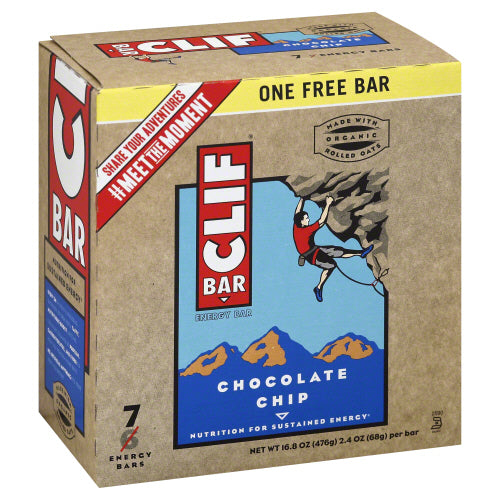 CLIF: Bar Chocolate Chip 7 pk, 16.8 oz Sale