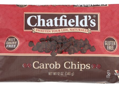 CHATFIELDS: Gluten Free Carob Chips, 12 oz For Cheap