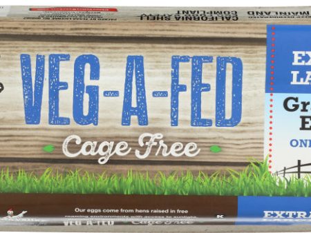 CHINO VALLEY: Veg-A-Fed Extra Large White Eggs, 1 dz Online Hot Sale