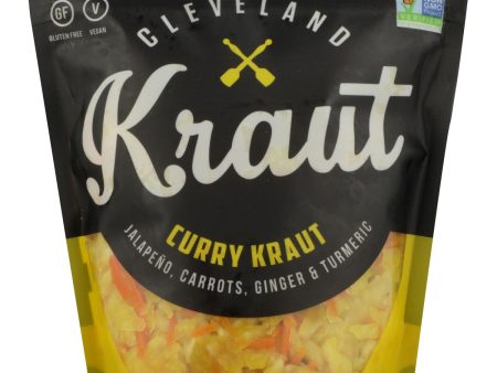 CLEVELAND KRAUT: Curry Sauerkraut, 16 oz Supply