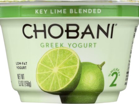 CHOBANI: Key Lime Yogurt, 5.3 oz Online now