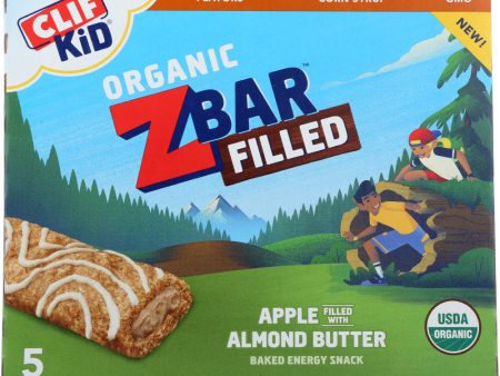 CLIF KID: Bar Filled Apple Almond Butter, 5.3 oz For Discount