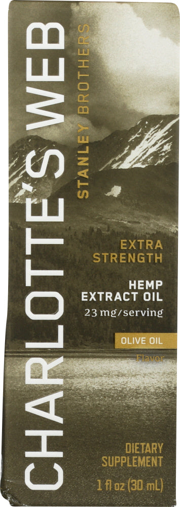 CHARLOTTES WEB: Oil Olive Extra Strength, 1 oz Online Hot Sale