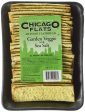 CHICAGO FLATS: Flatbread Garden Veggie with Sea Salt, 8 oz For Cheap