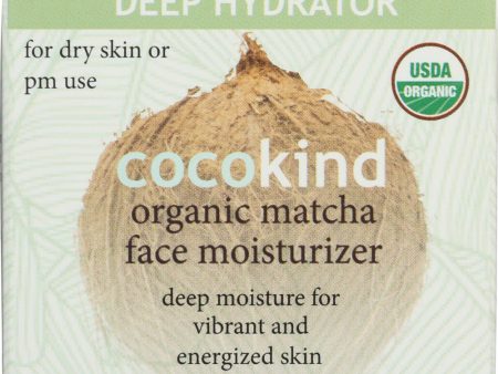 COCOKIND:  Organic Matcha Face Moisturizer, 60 ml Fashion