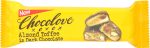 CHOCOLOVE: Dark Chocolate Bar Almond Toffee, 1.41 oz Online Hot Sale