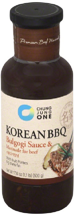 CHUNG JUNG: Bulgogi Beef Sauce and Marinade, 17.6 oz For Discount