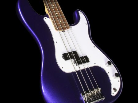 Used 2013 Fender American Standard Precision Bass Mystic Blue For Cheap