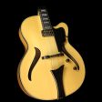 Used Hofner Jazzica Custom Archtop Electric Guitar Natural For Sale