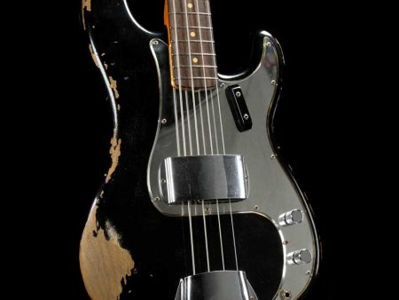 Fender Custom Shop  60s Precision Bass Black Heavy Relic Supply