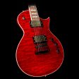 Used 2006 ESP Eclipse II Electric Guitar Transparent Red Online Sale