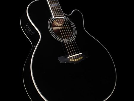 D Angelico SG-200 Mercer Grand Auditorium Acoustic Guitar Grey Black Hot on Sale