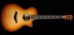 Used 2015 Taylor Custom Shop BTO Grand Concert Hawaiian Koa Acoustic Guitar Shaded Edgeburst For Sale