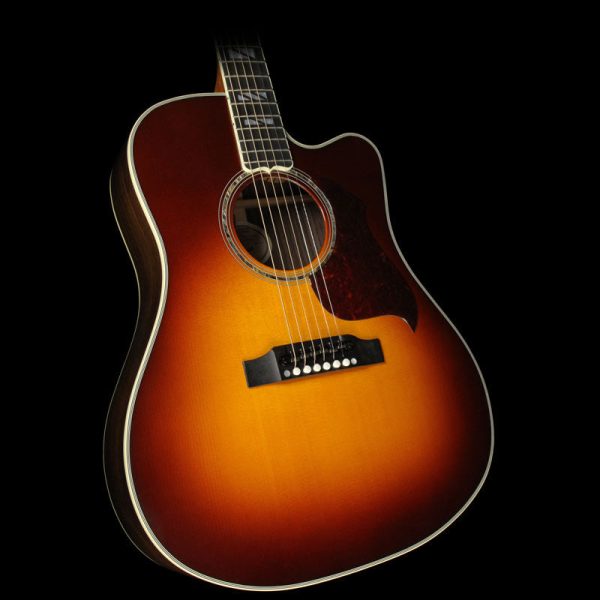 Used Gibson Montana Songwriter Cutaway Progressive Acoustic-Electric Guitar Autumn Burst on Sale