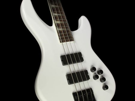 Used Jackson Pro Series Chris Beattie Signature Concert Electric Bass White For Sale