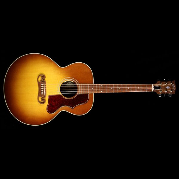 Used Gibson Montana SJ-100 Super Jumbo Walnut Acoustic-Electric Guitar Honeyburst Fashion