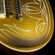 Used 2014 Gibson Custom Shop Billy Gibbons Les Paul Goldtop Aged Electric Guitar Goldtop with Pinstripes Cheap