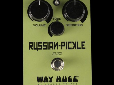 Way Huge Russian Pickle Fuzz Effect Pedal Online Hot Sale